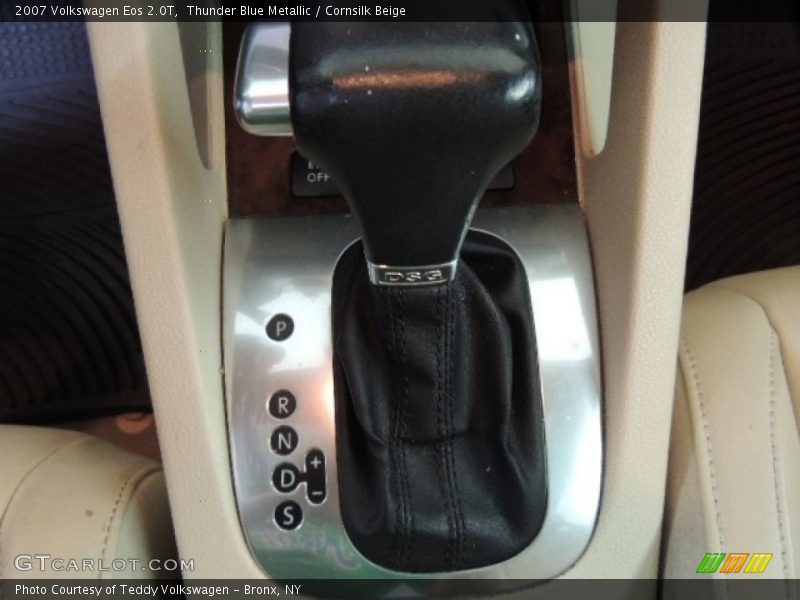 Thunder Blue Metallic / Cornsilk Beige 2007 Volkswagen Eos 2.0T