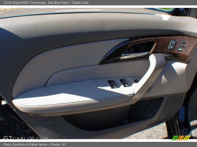 Bali Blue Pearl / Taupe Gray 2010 Acura MDX Technology