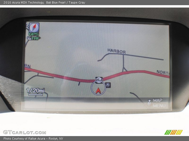 Bali Blue Pearl / Taupe Gray 2010 Acura MDX Technology