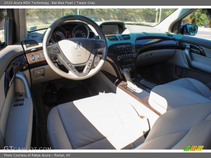 Bali Blue Pearl / Taupe Gray 2010 Acura MDX Technology