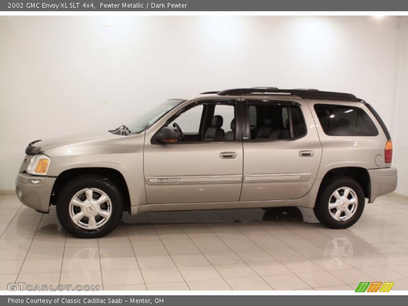 Pewter Metallic / Dark Pewter 2002 GMC Envoy XL SLT 4x4