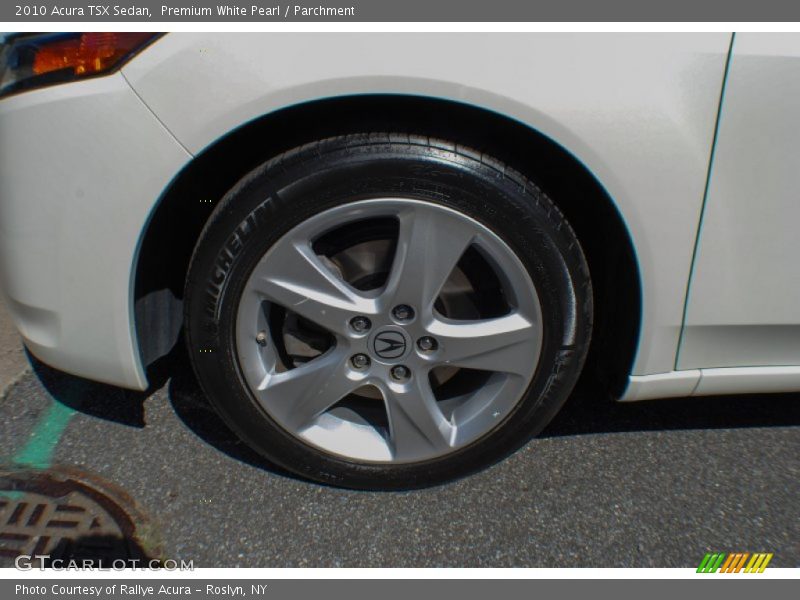 Premium White Pearl / Parchment 2010 Acura TSX Sedan