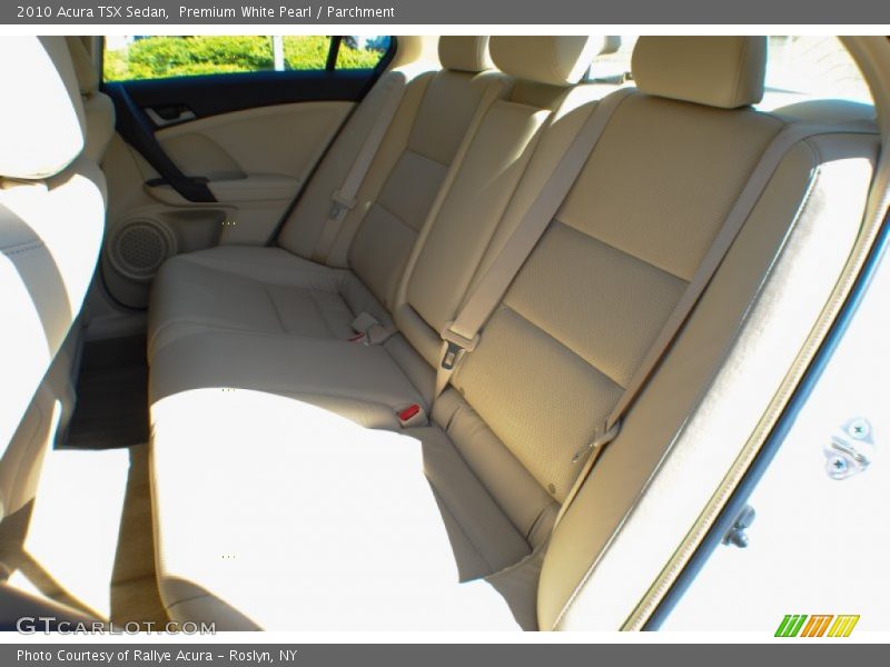 Premium White Pearl / Parchment 2010 Acura TSX Sedan