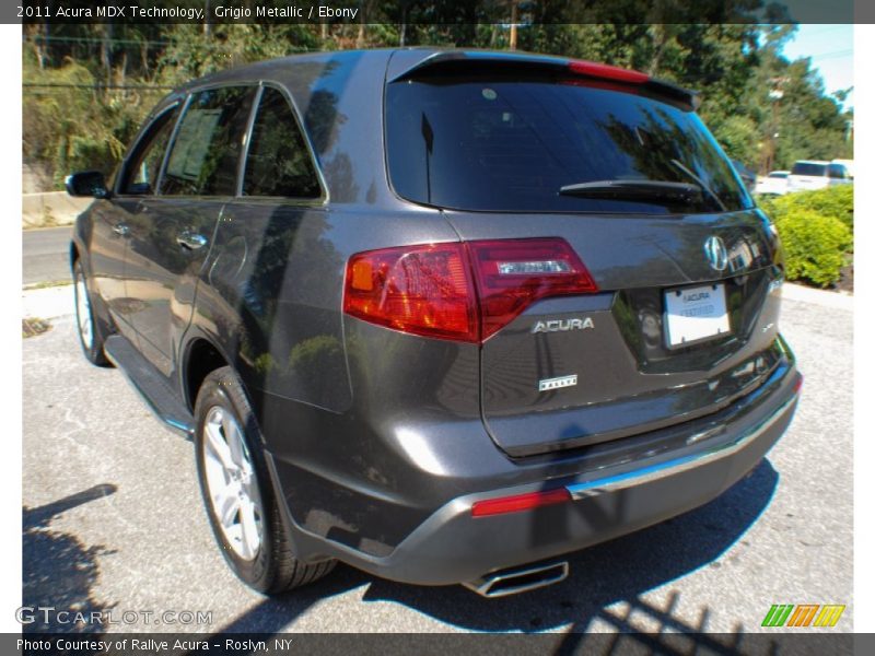 Grigio Metallic / Ebony 2011 Acura MDX Technology