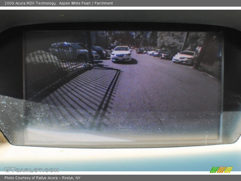 Aspen White Pearl / Parchment 2009 Acura MDX Technology