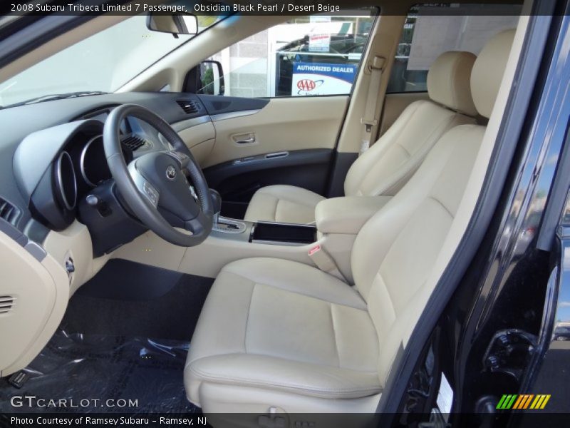  2008 Tribeca Limited 7 Passenger Desert Beige Interior