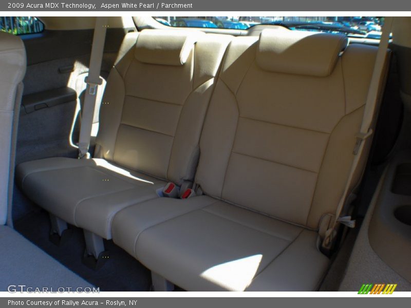 Aspen White Pearl / Parchment 2009 Acura MDX Technology