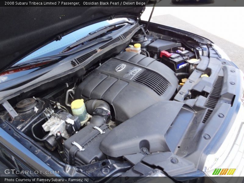  2008 Tribeca Limited 7 Passenger Engine - 3.6 Liter DOHC 24-Valve VVT Flat 6 Cylinder