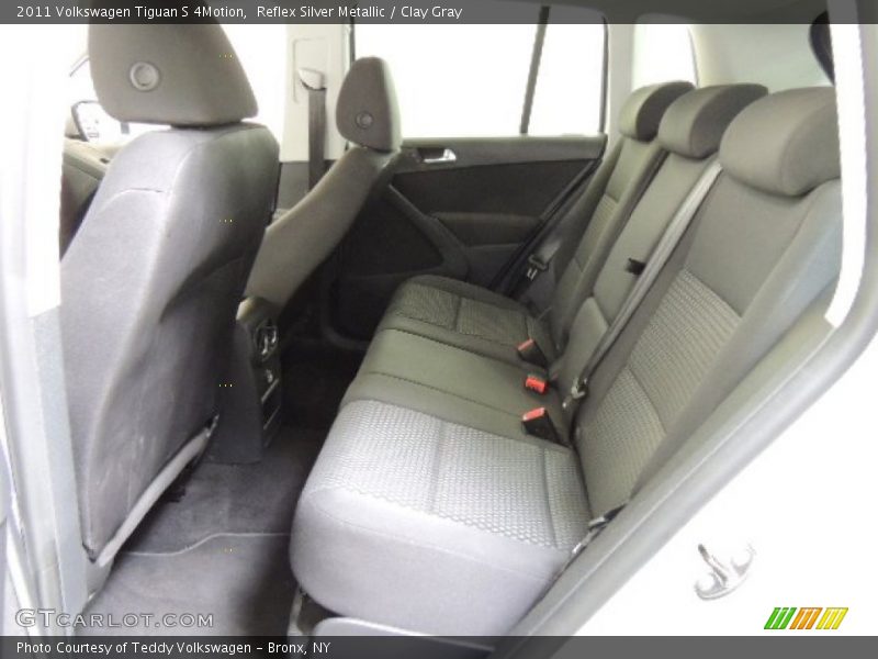 Reflex Silver Metallic / Clay Gray 2011 Volkswagen Tiguan S 4Motion