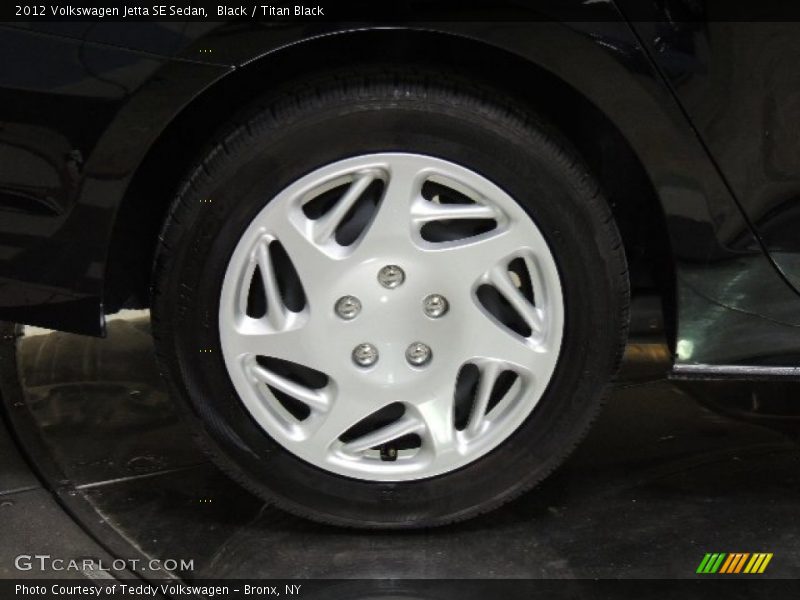Black / Titan Black 2012 Volkswagen Jetta SE Sedan