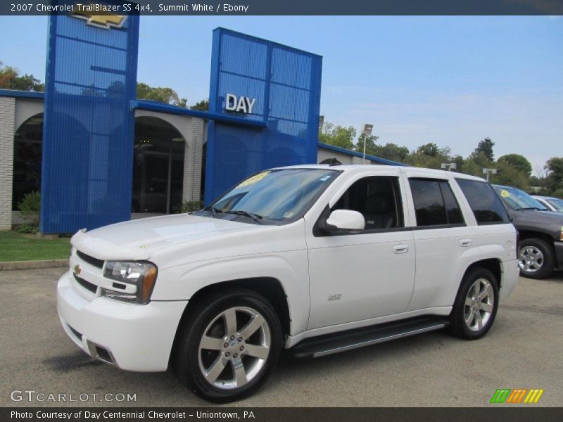 Summit White / Ebony 2007 Chevrolet TrailBlazer SS 4x4