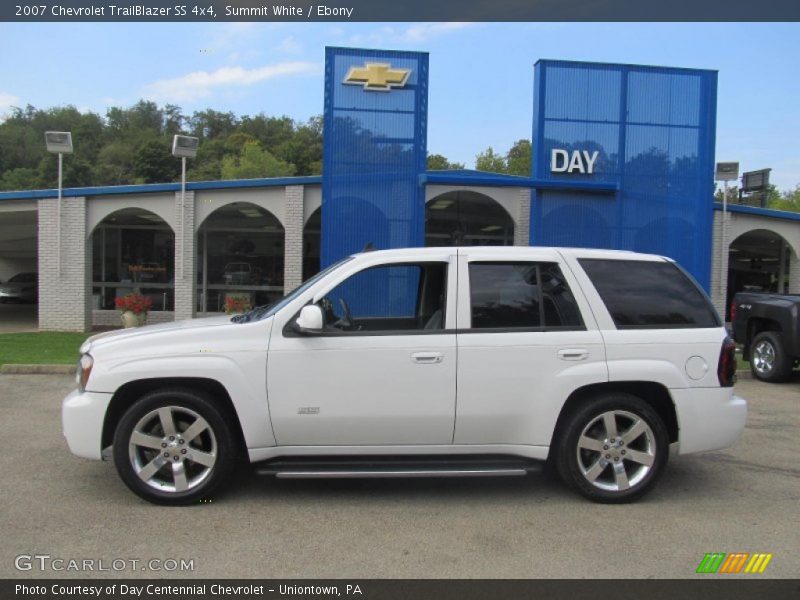 Summit White / Ebony 2007 Chevrolet TrailBlazer SS 4x4