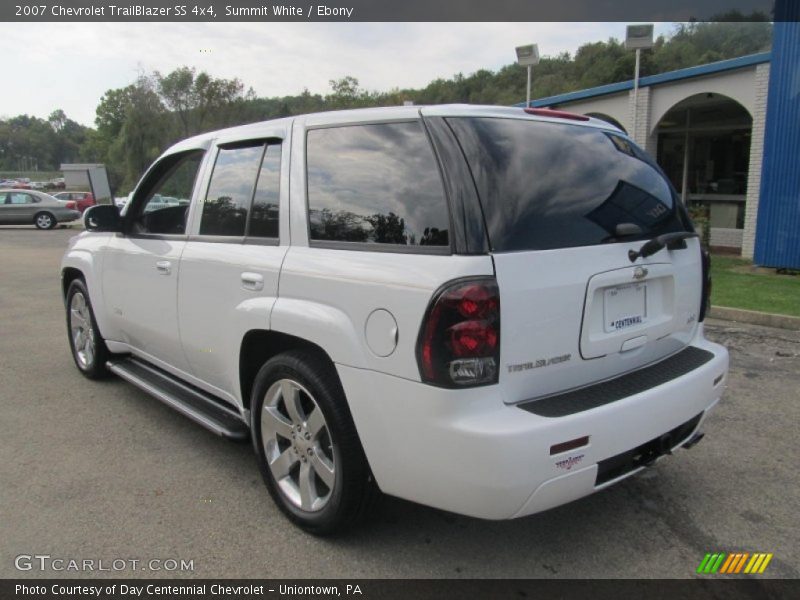Summit White / Ebony 2007 Chevrolet TrailBlazer SS 4x4