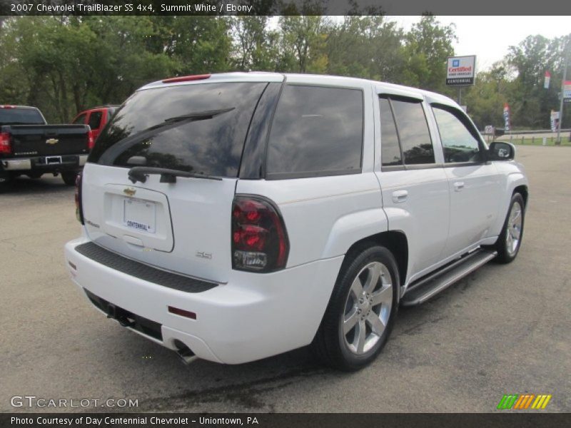 Summit White / Ebony 2007 Chevrolet TrailBlazer SS 4x4