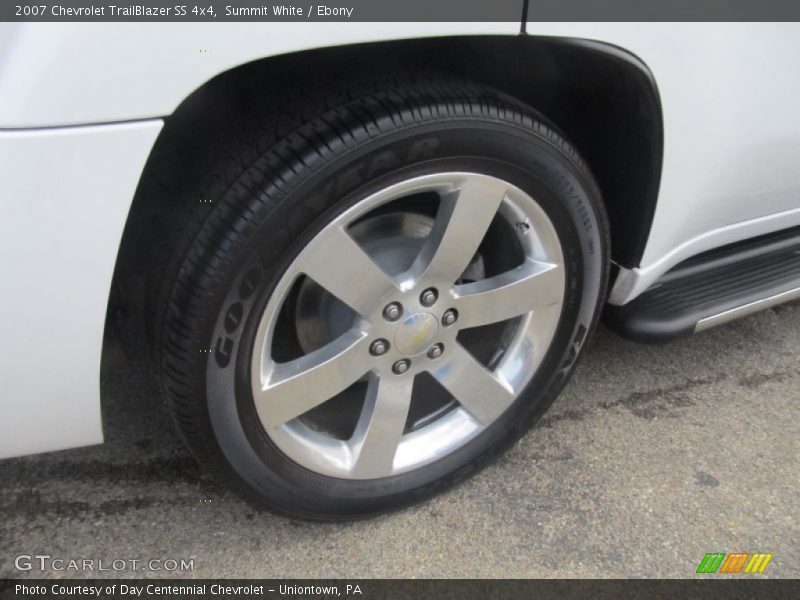 Summit White / Ebony 2007 Chevrolet TrailBlazer SS 4x4