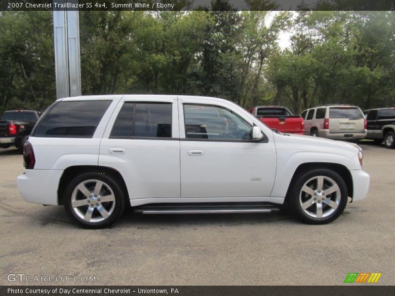 Summit White / Ebony 2007 Chevrolet TrailBlazer SS 4x4