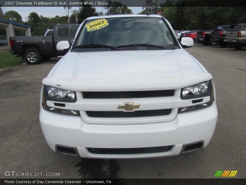 Summit White / Ebony 2007 Chevrolet TrailBlazer SS 4x4