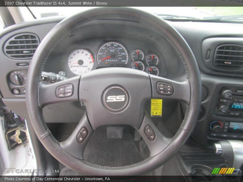 Summit White / Ebony 2007 Chevrolet TrailBlazer SS 4x4