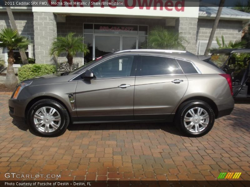 Mocha Steel Metallic / Shale/Brownstone 2011 Cadillac SRX FWD
