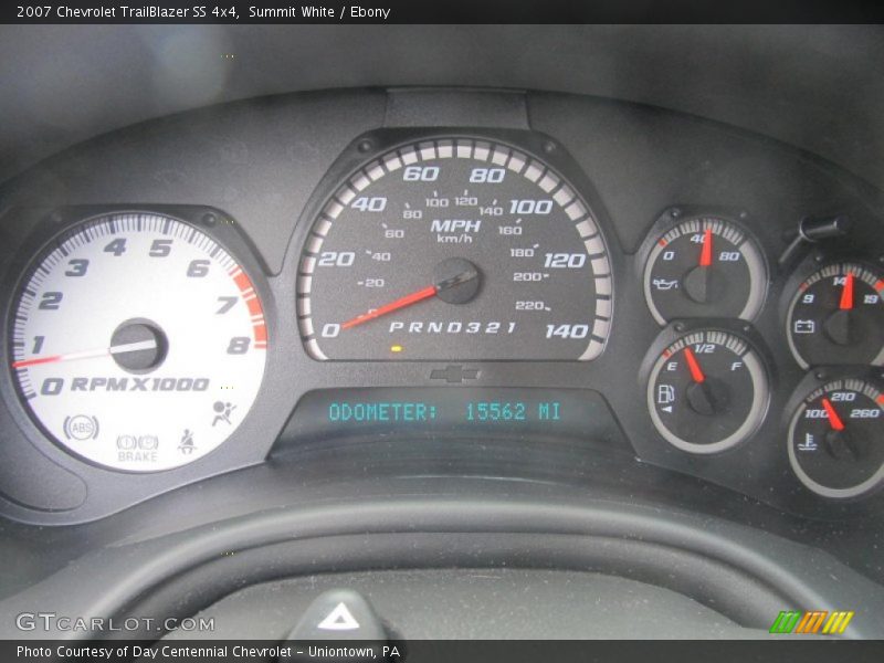 Summit White / Ebony 2007 Chevrolet TrailBlazer SS 4x4