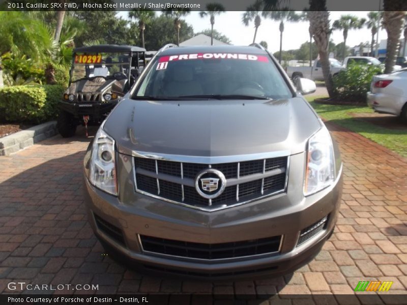 Mocha Steel Metallic / Shale/Brownstone 2011 Cadillac SRX FWD