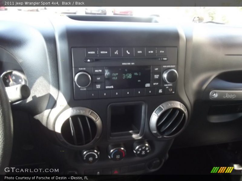 Black / Black 2011 Jeep Wrangler Sport 4x4