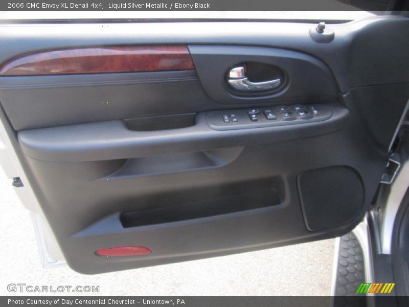 Liquid Silver Metallic / Ebony Black 2006 GMC Envoy XL Denali 4x4
