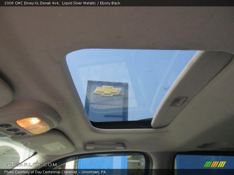 Liquid Silver Metallic / Ebony Black 2006 GMC Envoy XL Denali 4x4