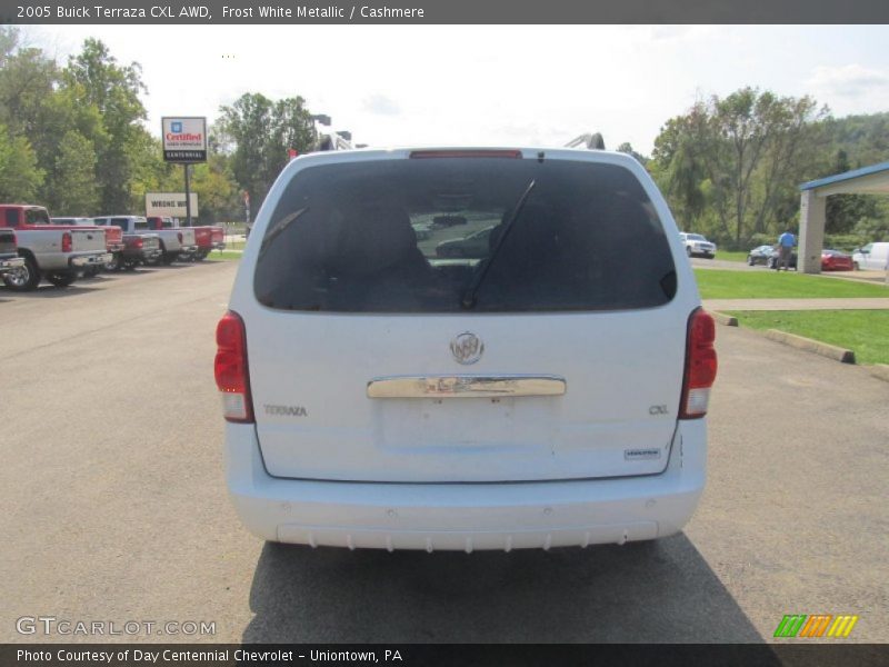 Frost White Metallic / Cashmere 2005 Buick Terraza CXL AWD