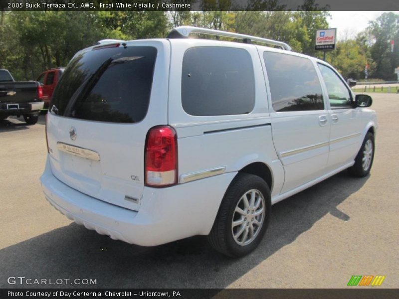 Frost White Metallic / Cashmere 2005 Buick Terraza CXL AWD