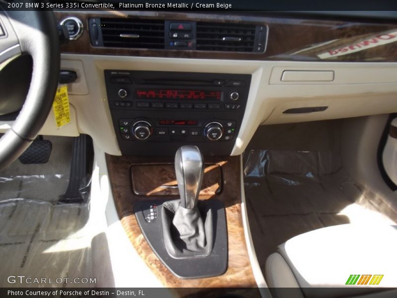 Platinum Bronze Metallic / Cream Beige 2007 BMW 3 Series 335i Convertible