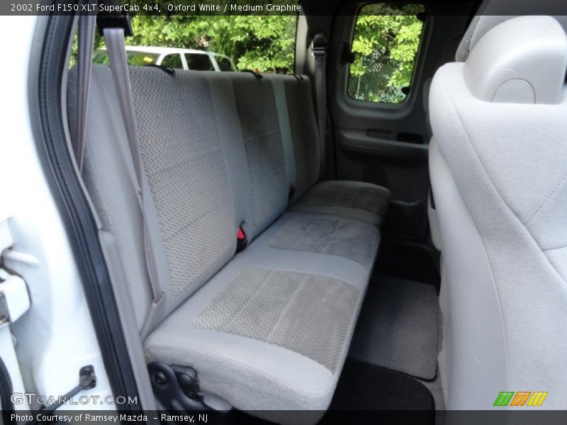 Oxford White / Medium Graphite 2002 Ford F150 XLT SuperCab 4x4