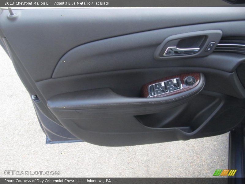 Atlantis Blue Metallic / Jet Black 2013 Chevrolet Malibu LT