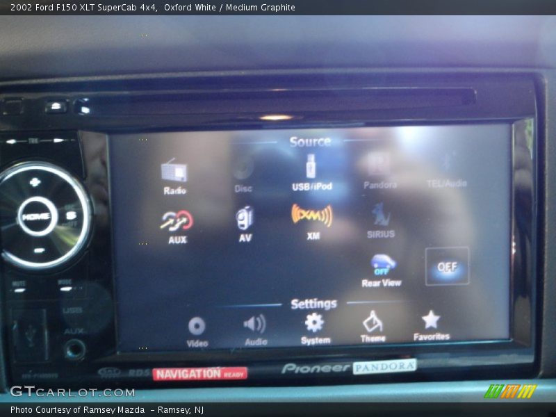 Oxford White / Medium Graphite 2002 Ford F150 XLT SuperCab 4x4