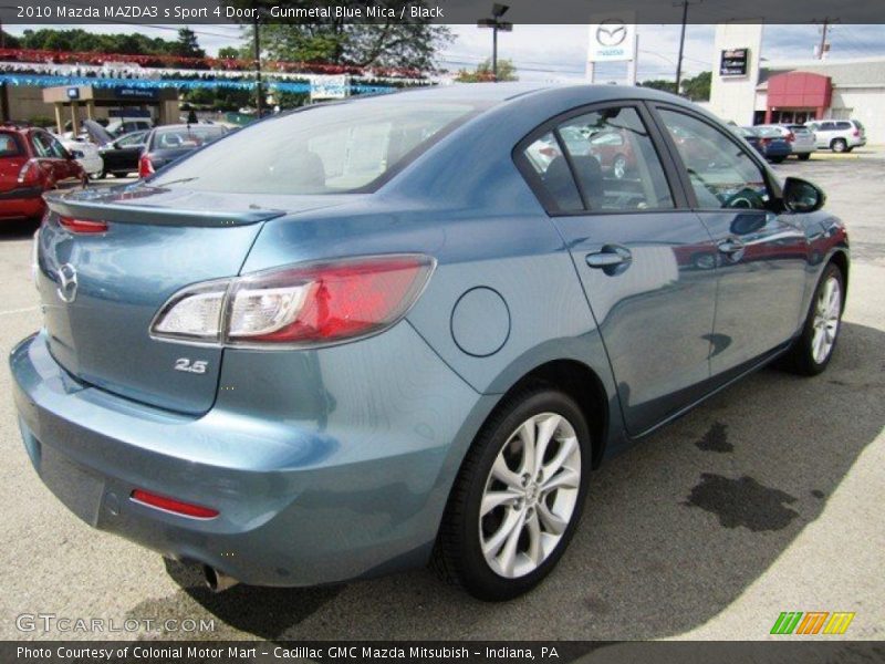 Gunmetal Blue Mica / Black 2010 Mazda MAZDA3 s Sport 4 Door