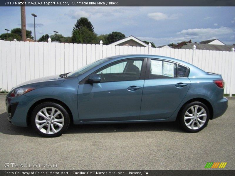  2010 MAZDA3 s Sport 4 Door Gunmetal Blue Mica