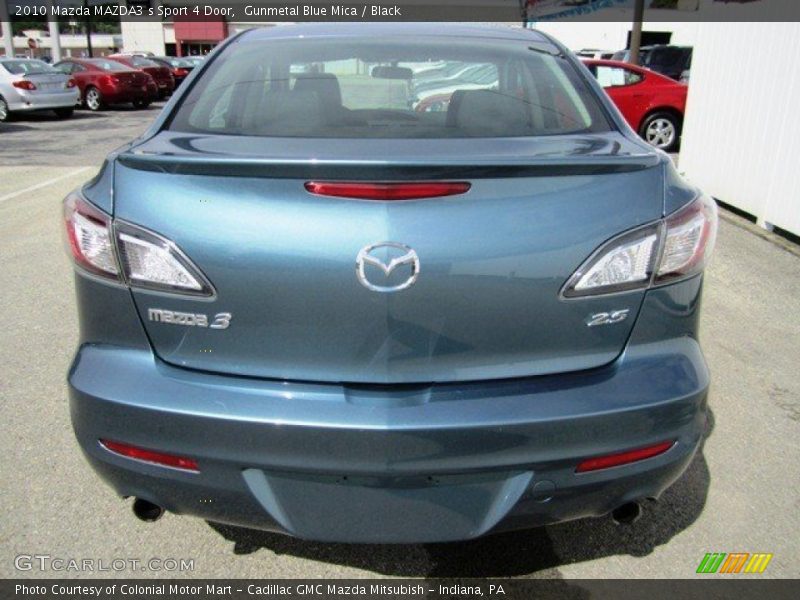 Gunmetal Blue Mica / Black 2010 Mazda MAZDA3 s Sport 4 Door