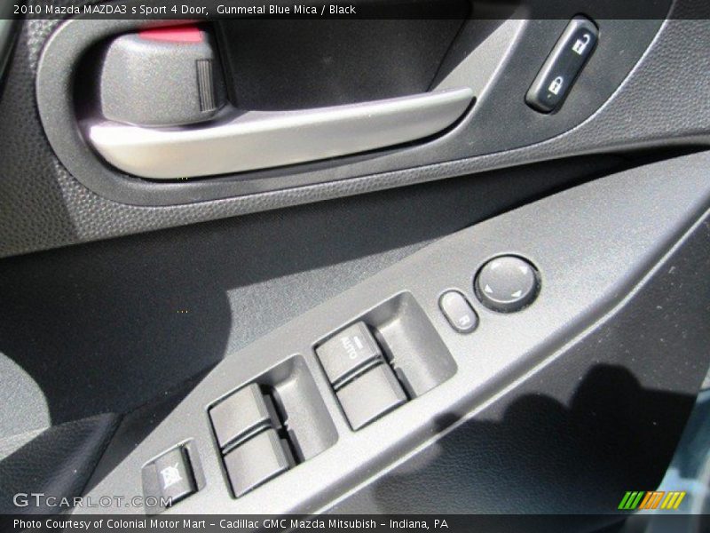 Gunmetal Blue Mica / Black 2010 Mazda MAZDA3 s Sport 4 Door