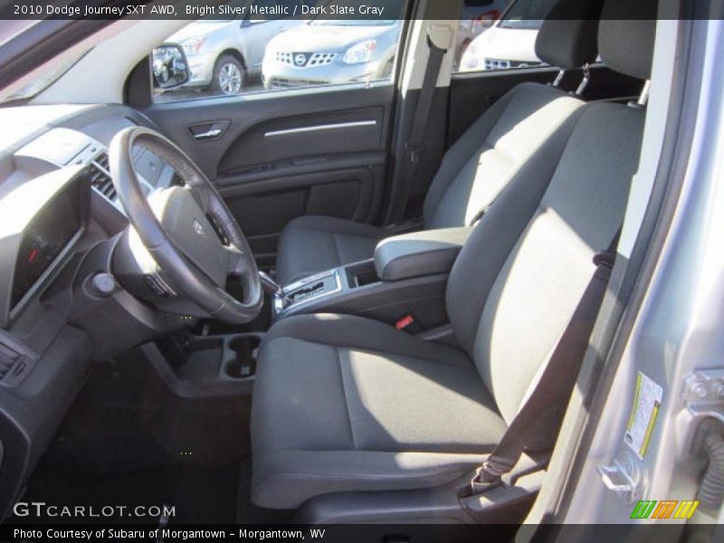 Bright Silver Metallic / Dark Slate Gray 2010 Dodge Journey SXT AWD