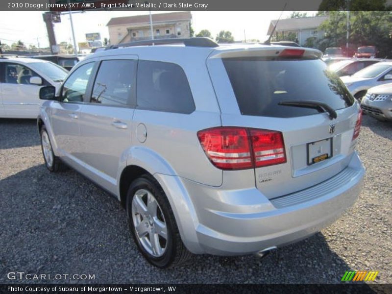 Bright Silver Metallic / Dark Slate Gray 2010 Dodge Journey SXT AWD