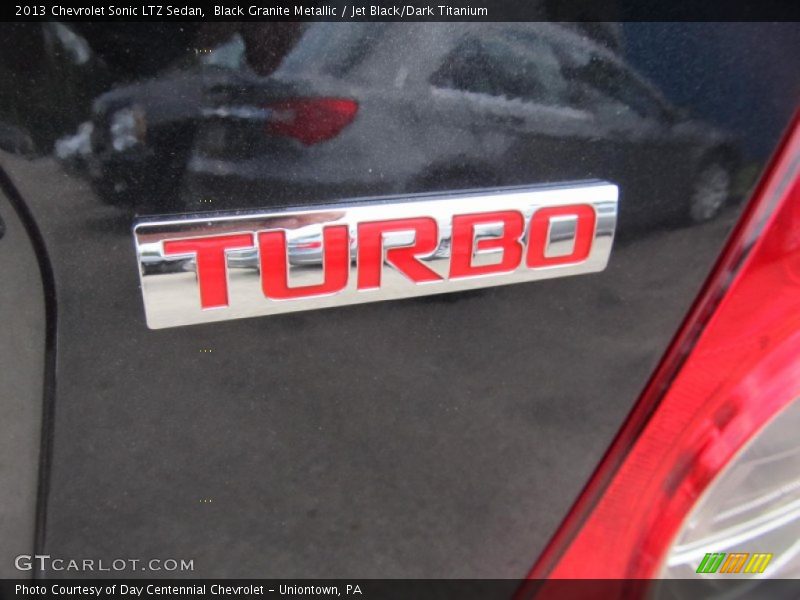 Black Granite Metallic / Jet Black/Dark Titanium 2013 Chevrolet Sonic LTZ Sedan