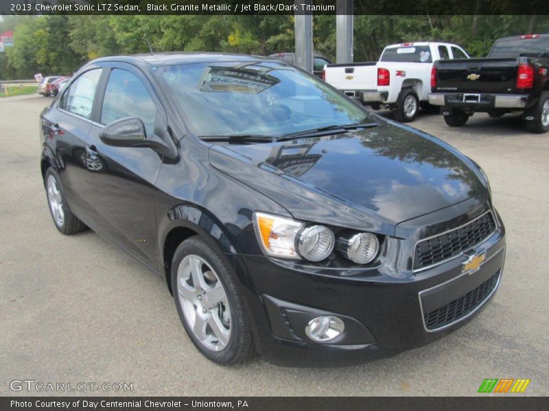 Front 3/4 View of 2013 Sonic LTZ Sedan
