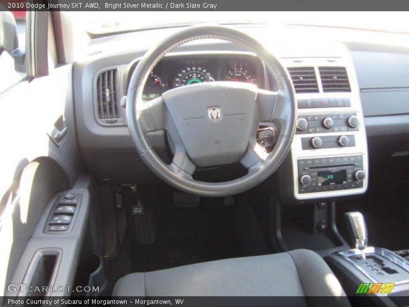 Bright Silver Metallic / Dark Slate Gray 2010 Dodge Journey SXT AWD