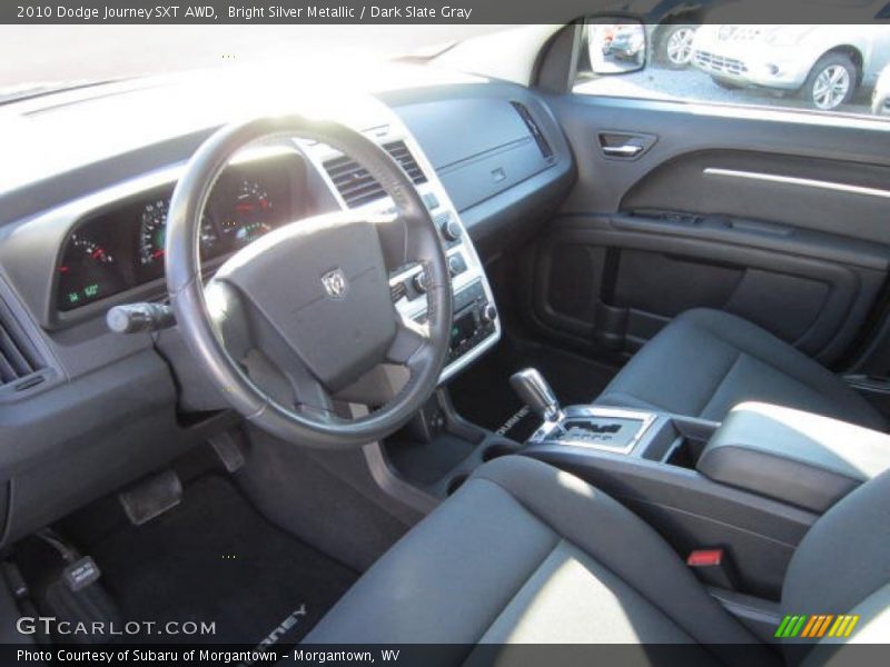 Bright Silver Metallic / Dark Slate Gray 2010 Dodge Journey SXT AWD