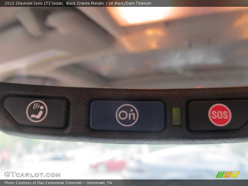 Black Granite Metallic / Jet Black/Dark Titanium 2013 Chevrolet Sonic LTZ Sedan