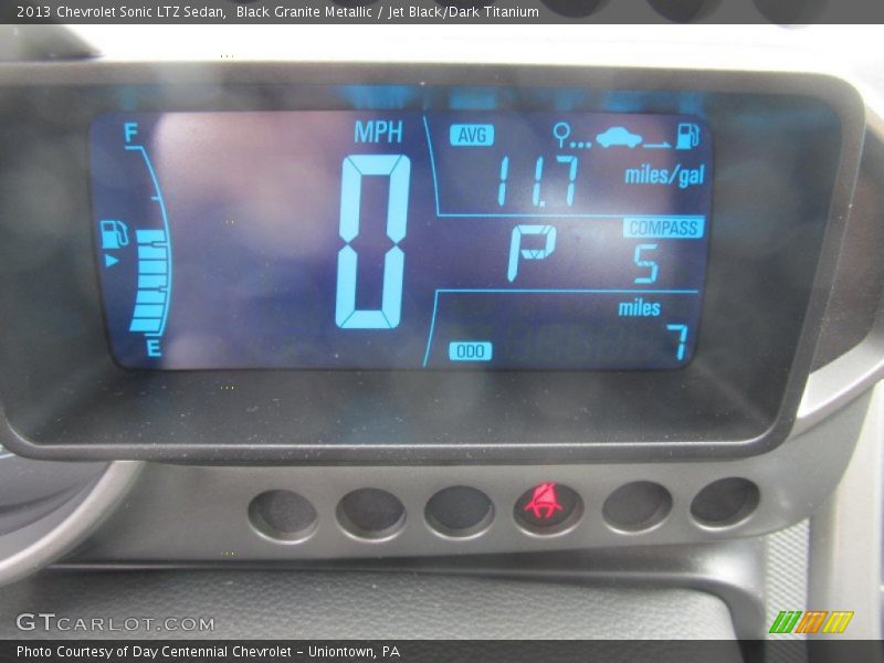  2013 Sonic LTZ Sedan LTZ Sedan Gauges