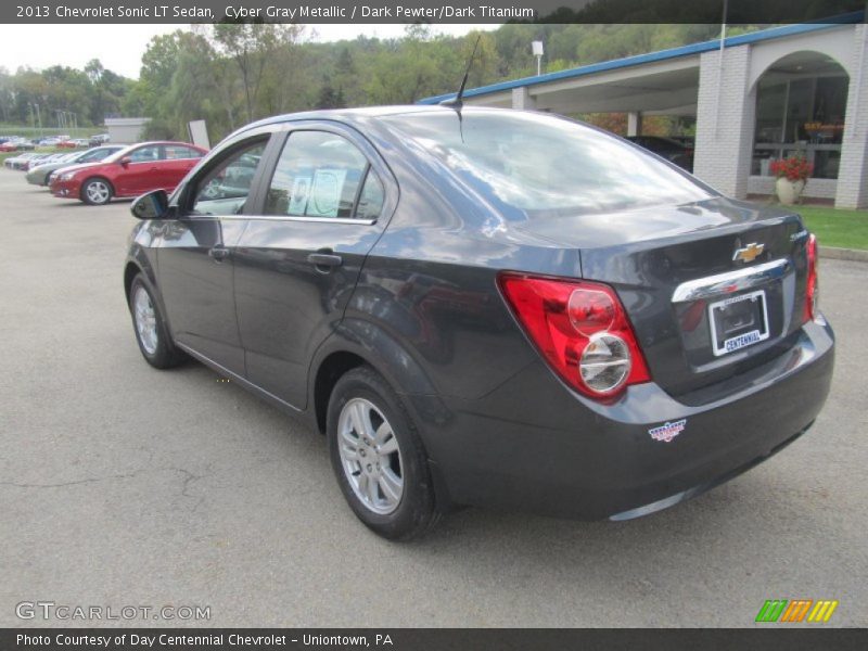 Cyber Gray Metallic / Dark Pewter/Dark Titanium 2013 Chevrolet Sonic LT Sedan
