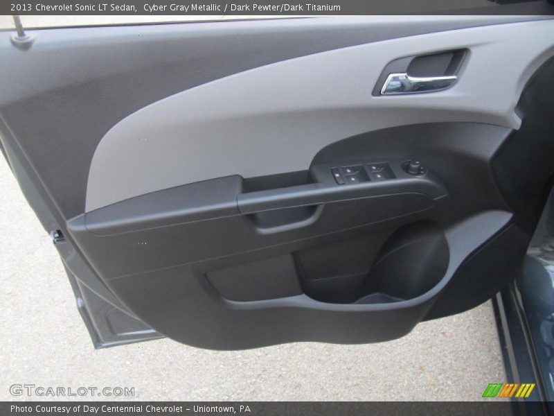 Cyber Gray Metallic / Dark Pewter/Dark Titanium 2013 Chevrolet Sonic LT Sedan