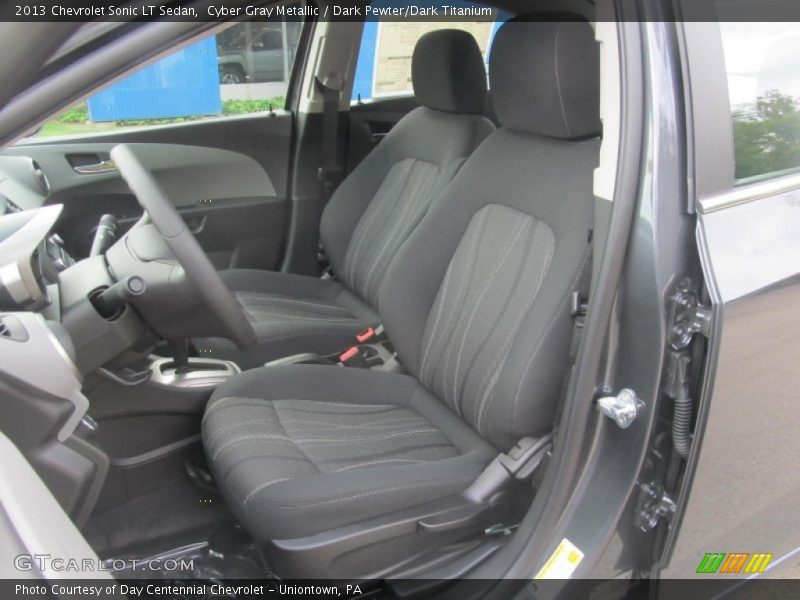 Cyber Gray Metallic / Dark Pewter/Dark Titanium 2013 Chevrolet Sonic LT Sedan
