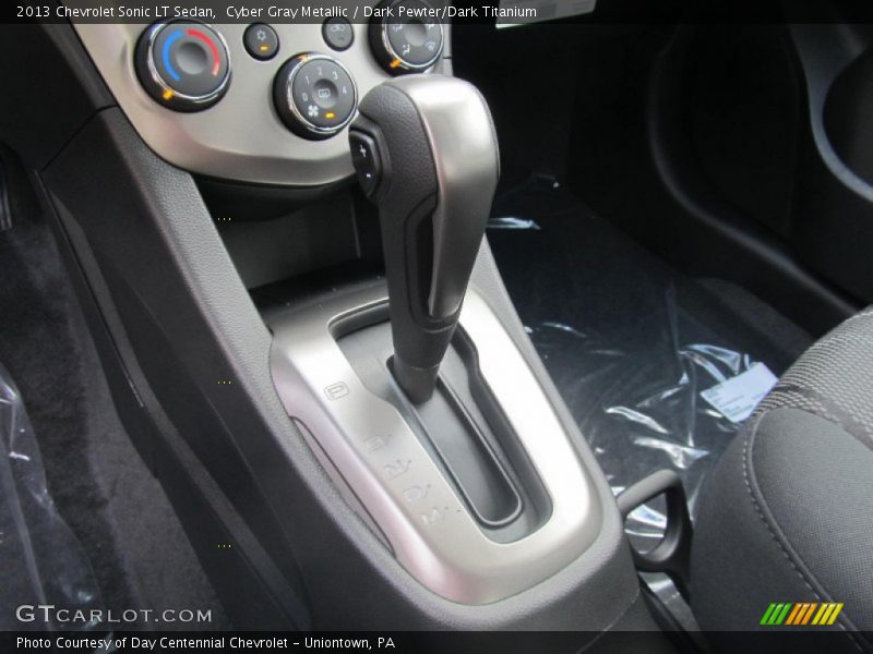 Cyber Gray Metallic / Dark Pewter/Dark Titanium 2013 Chevrolet Sonic LT Sedan
